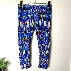 FABLETICS High Waisted 7/8 Leggings Sz M